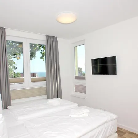 Meeresblickresidenzen Nr 64 Mit Sauna- Und Schwimmbadnutzung Im Ahoi Sellin
