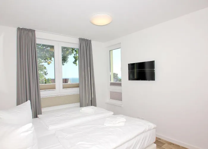 Meeresblickresidenzen Ferienwohnung Nr 64 Mit Sauna- Und Schwimmbadnutzung Im Ahoi Sellin